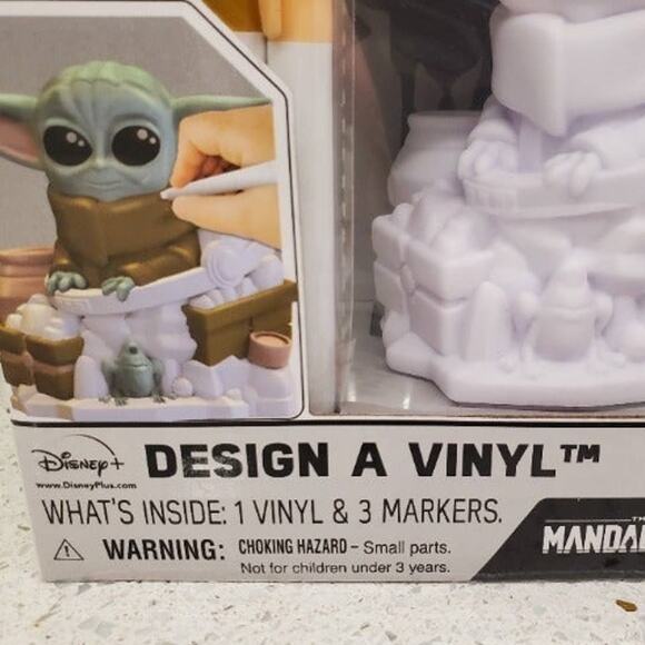 Star Wars Mandalorian The Child Baby Yoda Design a Vinyl Arts and Crafts - Picture 3 of 6